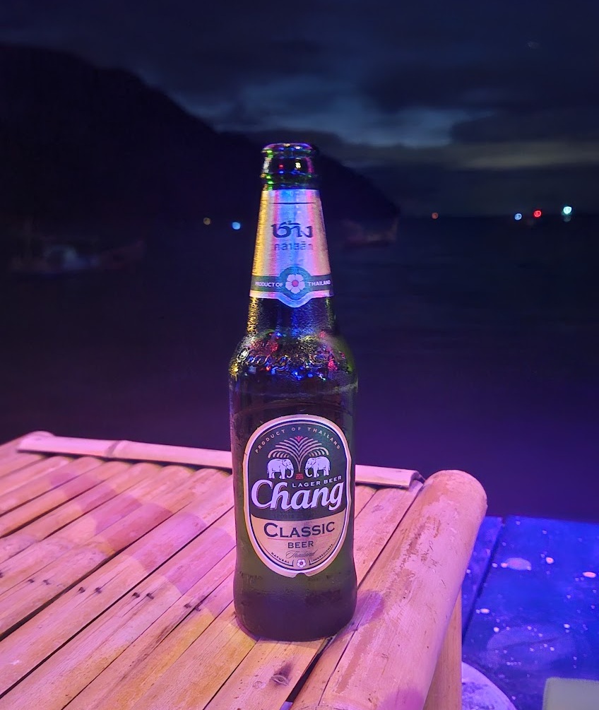 Bottle of Chang beer
